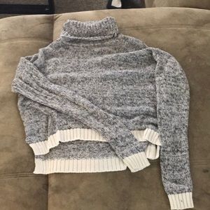 AERIE crop turtleneck